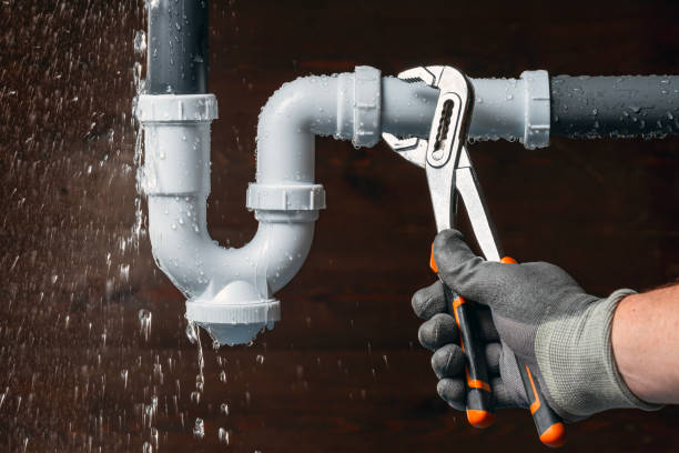 Professional Drain Cleaning technician working in Walnut Bottom, PA